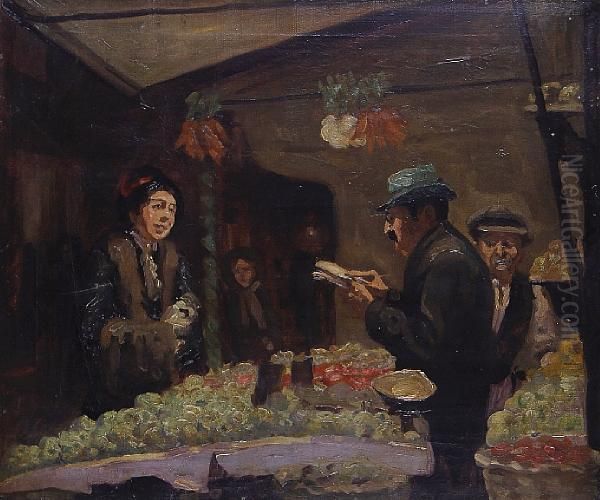 Stall At The Top Of Kensington Churchstreet - view 1