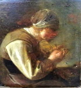 A Tinker At Work by Harmen Hals