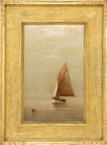 A Ship Sailing Out From The Mist by William Formby Halsall