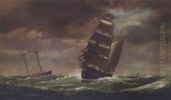Sailing On Stormy Seas - view 1