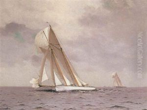 Schooner by William Formby Halsall