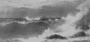 Rocky Coastal Scene With Waves Rocky Coastal Scene With Waves