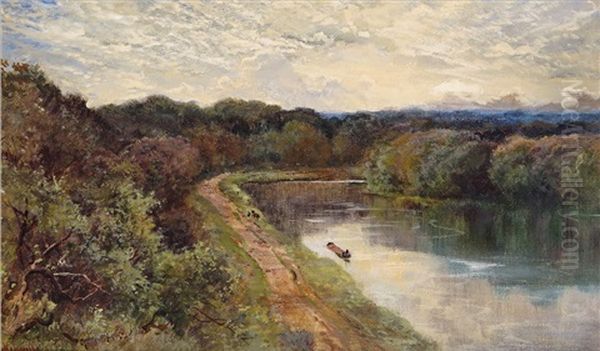 The Thames, Near Pangbourne - view 1