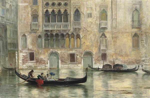 On The Grand Canal, Venice - view 1