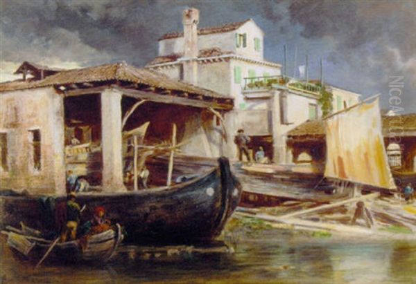 A Venetian Backwater - view 1