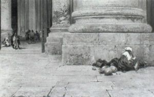 Outside St. Peter's Rome by Keeley Halswelle