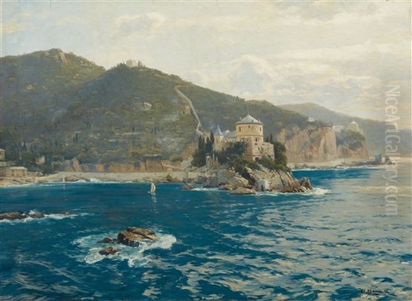 Italian Coastal Landscape - view 1
