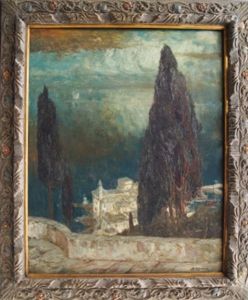 Blick Von Camagore by Willy Hamacher