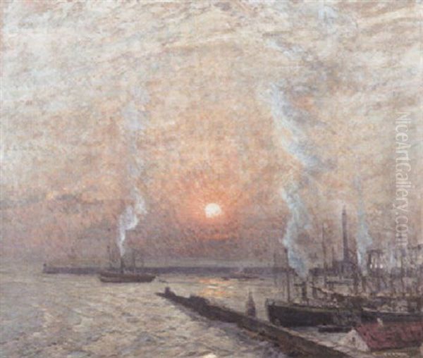 Im Aussenhafen Von Genua - view 1