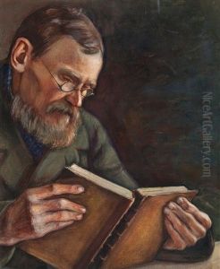 A Man Reading