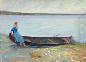 Girl And Rowboat