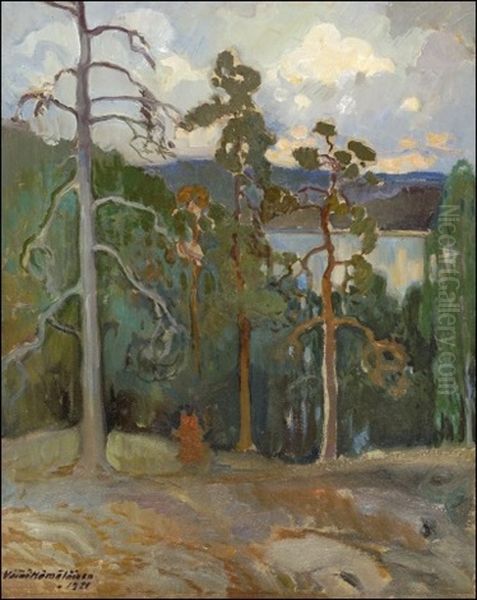 Maisema Vesijarvelta - view 1