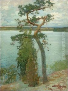 Vesijarven Rantaa by Vaeinoe Haemaelaeinen