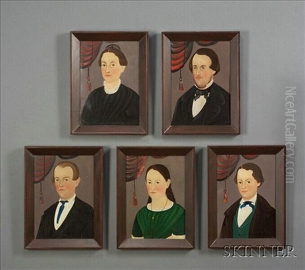 Portrait Of Harold Varnum (+ 4 Others; Set Of 5) - view 1