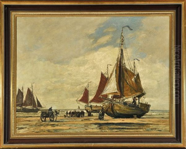 Heimkehrende Fischerboote - view 1