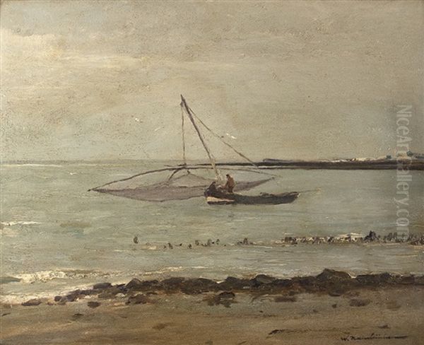 Fishing Boat At The North Sea - view 1