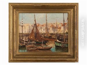 Fishing Port by Wilhelm Hambuechen
