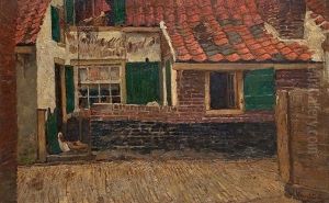 Ansicht Eines Hollandischen Hauses by Wilhelm Hambuechen