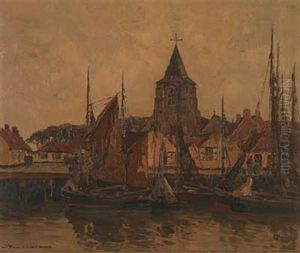 Fischerboote Im Hafen