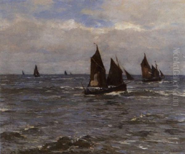 Segelboote Auf Der Nordsee - view 1