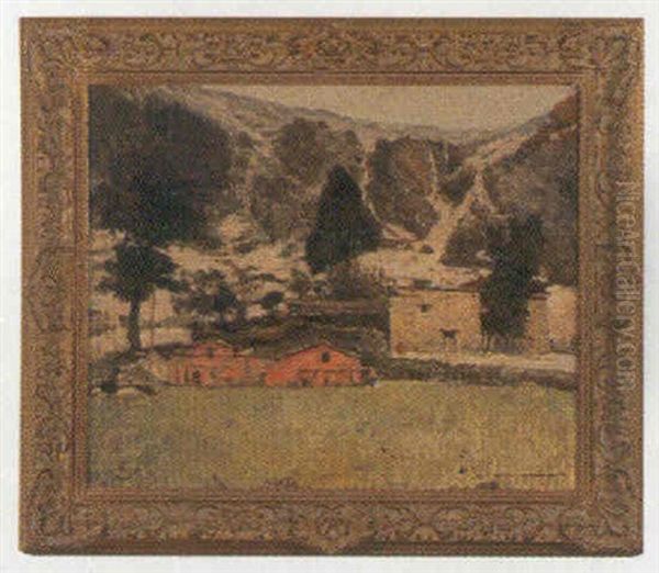 Landskab Med Huse - view 1