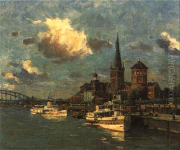 Blick Auf Dusseldorf - view 1