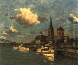 Blick Auf Dusseldorf