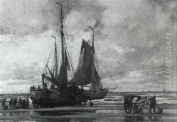 Fischerboote Am Strand - view 1