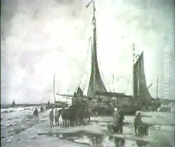 Fischerboote Am Strand - view 1