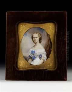 Miniaturportrait by Johann Conrad Hamburger