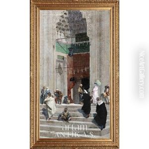 Yesil Cami Onu by Osman Hamdi Bey
