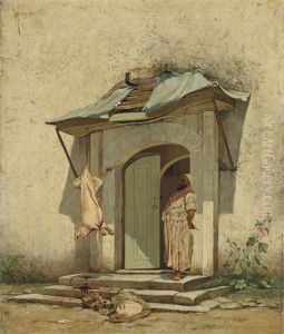 An Ottoman Butcher by Osman Hamdi Bey