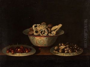 Still Life With Sweets by Juan Van Der Hamen Y Leon