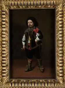 Caballero Enano by Juan Van Der Hamen Y Leon