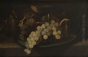 Plato Con Uvas Plato Con Uvas
