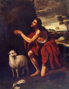 San Juan Bautista En Oracion by Juan Van Der Hamen Y Leon