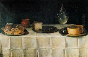 Mesa Puesta by Juan Van Der Hamen Y Leon