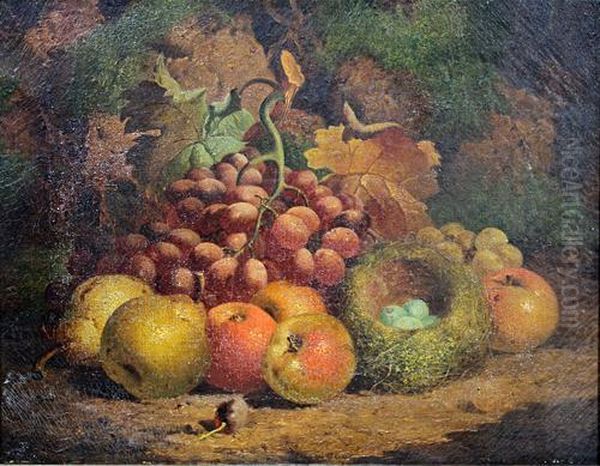 Still Life Of Fruit, And A Birds Nest - view 1