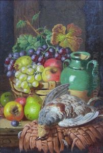 Still Life With Autumn Fruit And Game