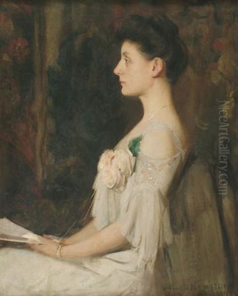 Portrait Of A Seated Lady - view 1