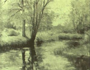 Spring Landscape by Edward Wilbur Dean Hamilton