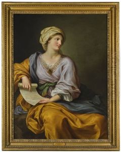 Portrait Of Emma Hamilton As A Sibyl by Gavin Hamilton