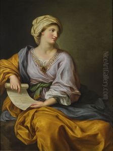 Portrait Of Emma Hamilton As A Sibyl by Gavin Hamilton