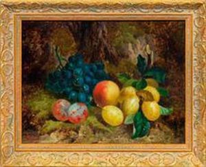 Fruchtestillleben by Charles Thomas Bale
