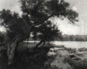 Rowboats At The Water's Edge