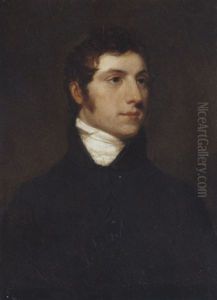 Portrait Of A Gentleman (robert La Touche?) In A Black Coat