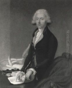 Portrait Of The Rt. Honorable William Pitt, With Scrolls And Documents