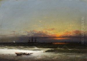 Evening On The Sea Shore