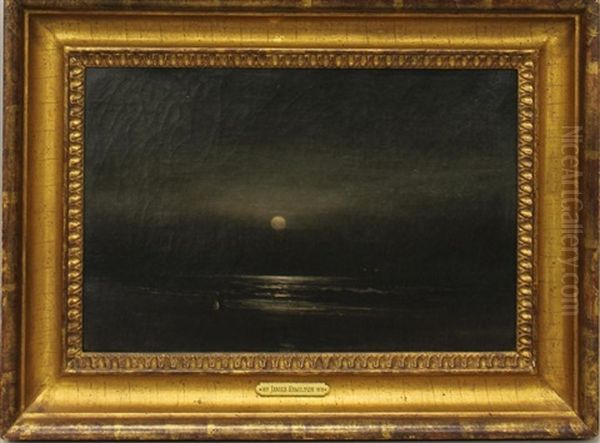 Evening Beach Scene - view 1