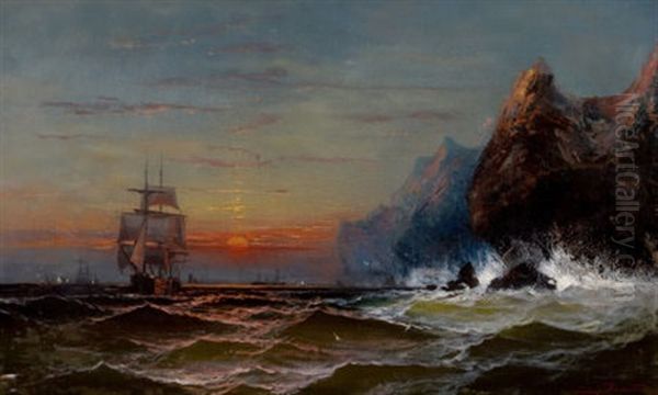 Rounding The Cape, Sunset - view 1